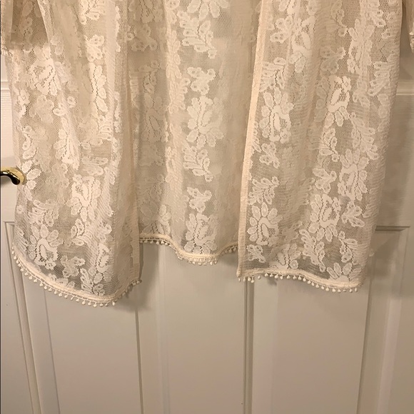 Express open face lace kimono - Picture 3 of 6